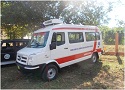 Providing a Force Trax Ambulance With Life support system.